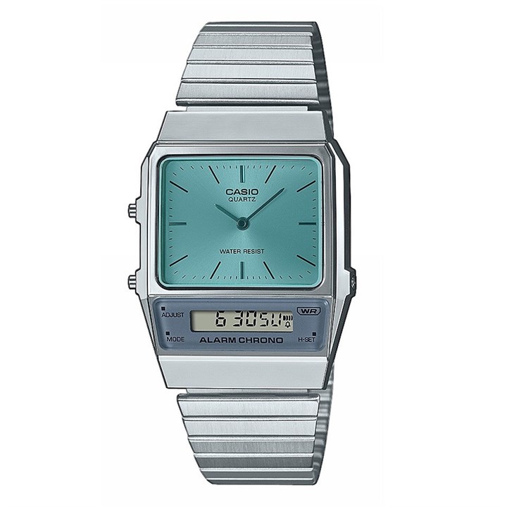 Casio Vintage AQ-800EC-2AEF Dual Time Bracelet Watch - W17344