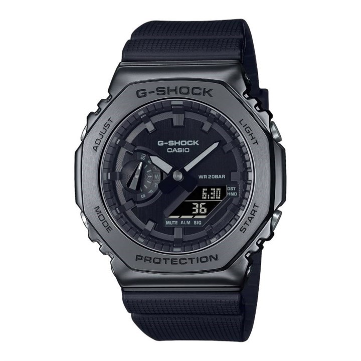 Casio G-Shock GM-2100BB-1AER Black Resin Strap Watch - W17423