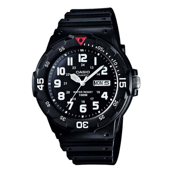 Casio MRW-200H-1BVES Black Resin Strap Watch - W17472