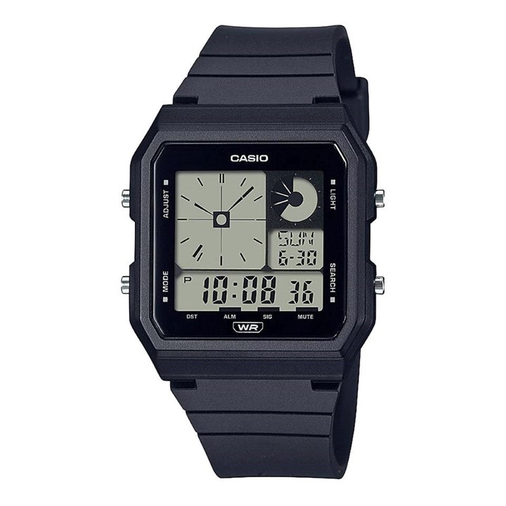 Casio LF-20W-1AEF Digital Black Resin Strap Watch - W17485