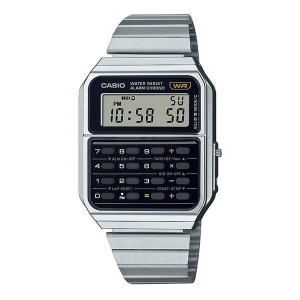 時計 CASIO CA-500WEBF CA-500WEBF-1A | Vintage Silver | CASIO CANADA