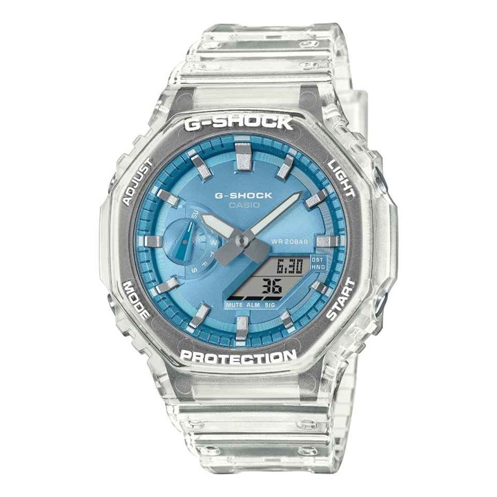 Casio G-SHOCK GA-2100BM-7A2ER Clear Strap Watch - W17514