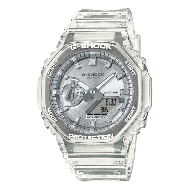 Casio G-SHOCK GA-2100BM-7A8ER Clear Strap Watch - W17515