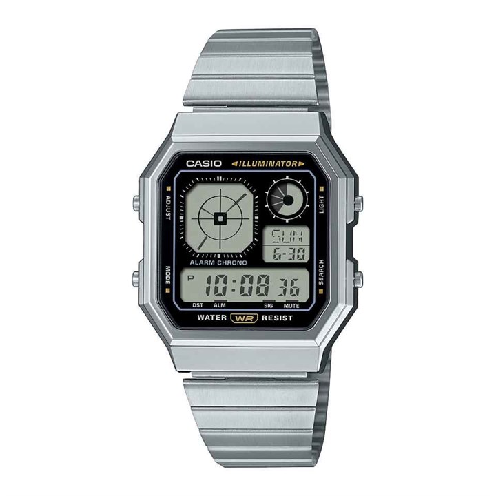 Casio Vintage A130WE-1AEF Digital Bracelet Watch - W17527