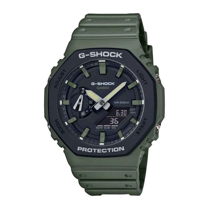 Casio G-SHOCK GA-2110SU-3AER Green Strap Watch - W17532