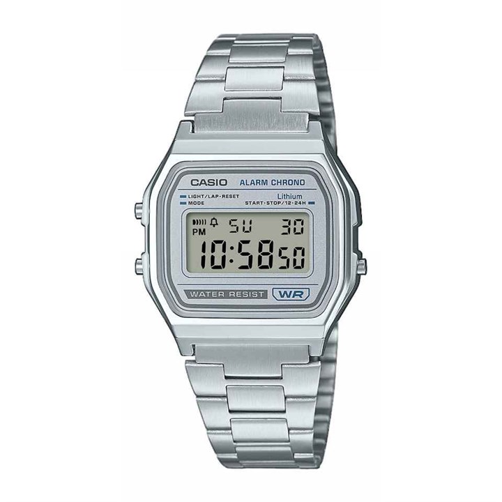 Casio Vintage A158WEA-7EF Digital Bracelet Watch - W17560
