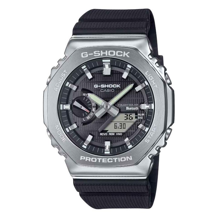 Casio G-SHOCK GBM-2100-1AER Solar Black Resin Strap Watch - W17565