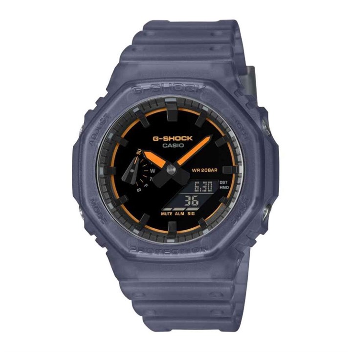 Casio G-SHOCK GA-2100K-2AER Smokey Blue Resin Strap Watch - W17589