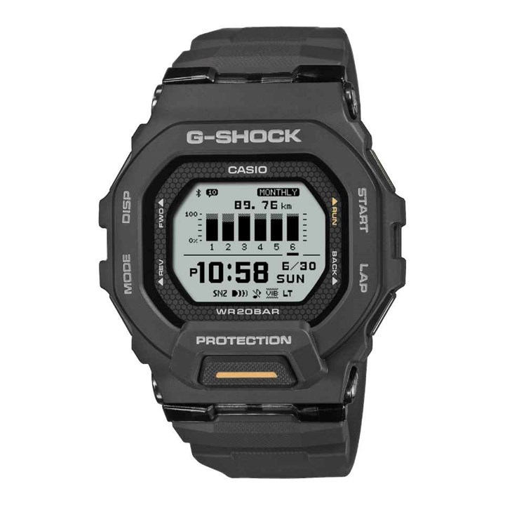Casio G-SHOCK G-SQUAD GBD-200-1A1ER Bluetooth Smart Training Watch - W17593