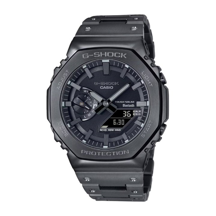 Casio G-SHOCK GM-B2100BD-1AER Solar Bluetooth Black IP Bracelet Watch - W17649