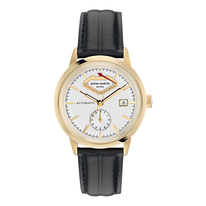Aston Martin MTTS3F601 Timeless TS3 Automatic Black Strap Watch - W20101