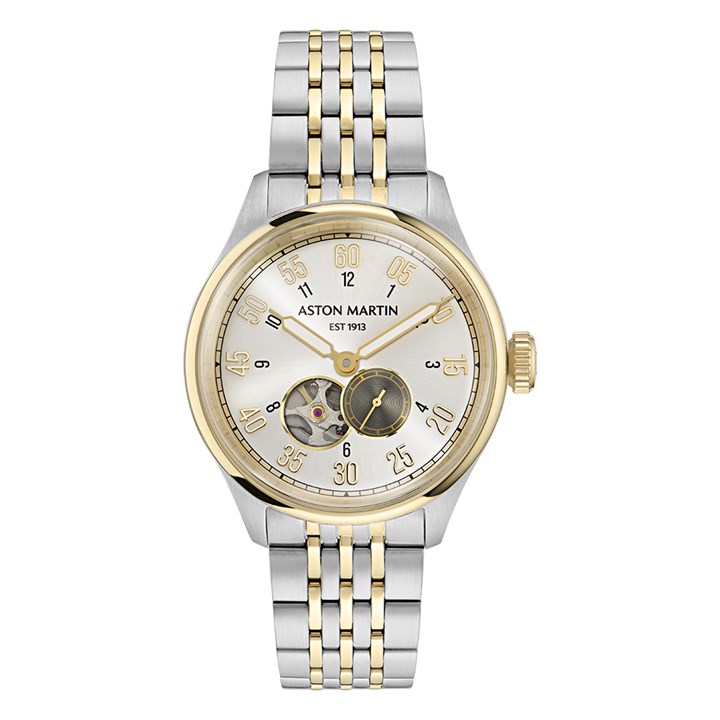 Aston Martin MTTS1F503 Timeless Automatic Two Tone Bracelet Watch - W2067