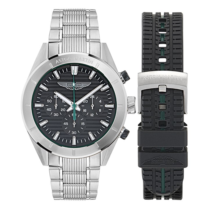 Aston Martin MTIB1F501 Icon Chronograph Watch Gift Set - W2075