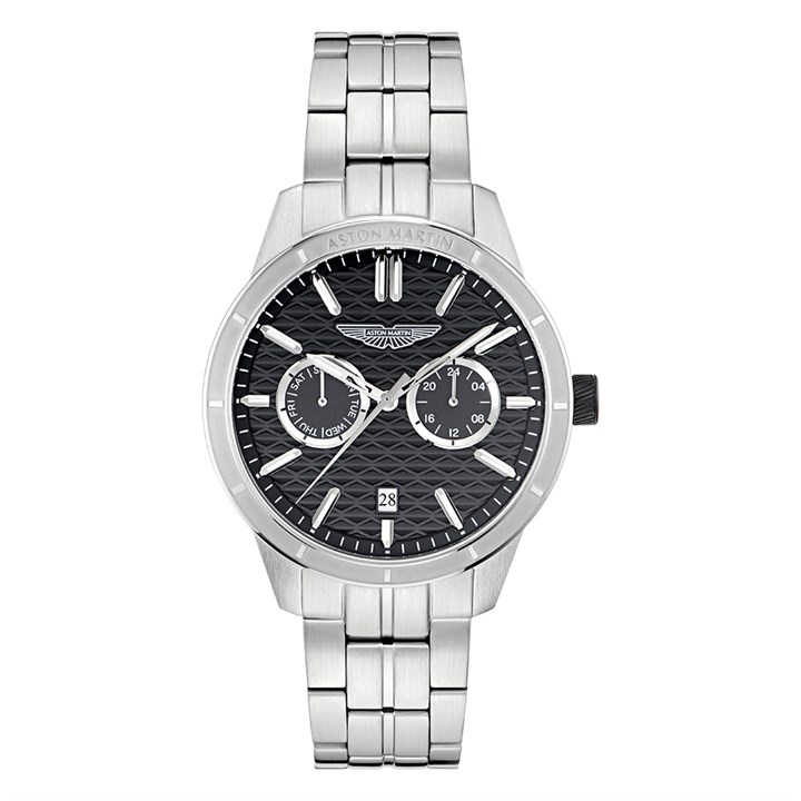 Aston Martin MTIH2S603 Icon Black Dial Bracelet Watch - W2093
