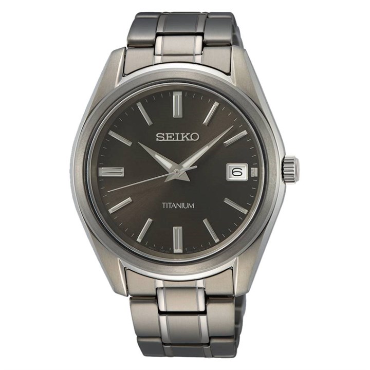 Seiko SUR375P1 Titanium Bracelet Watch - W24127