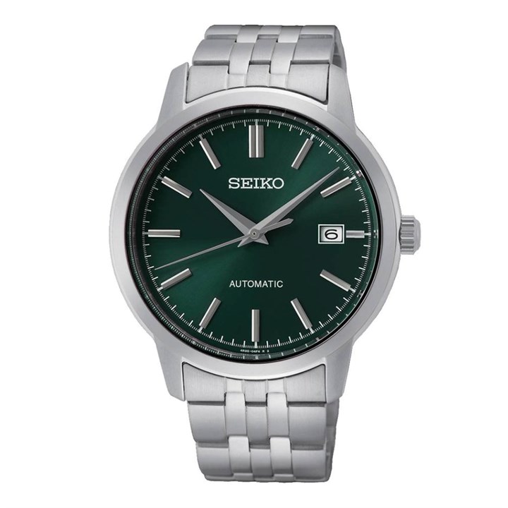 Seiko SRPH89K1 Automatic Green Dial Bracelet Watch - W24153