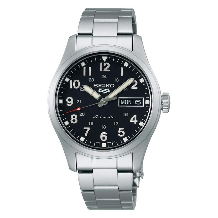 Seiko 5 Sports SRPJ81K1 'In The Metal' Midfield Sports Watch - W24219
