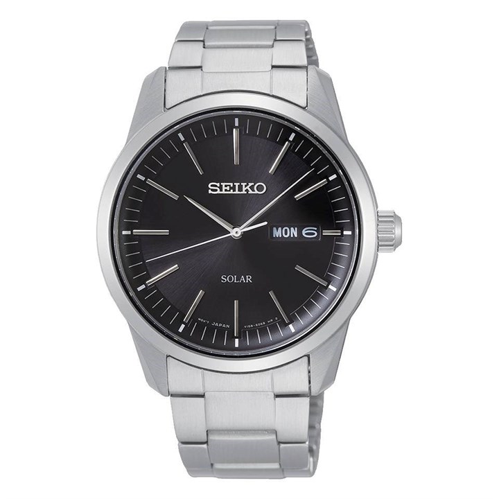 Seiko SNE527P1 Stainless Steel Solar Bracelet Watch - W25121
