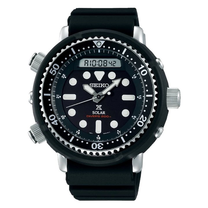 Seiko Prospex SNJ025P1 'Arnie' Black Strap Diver's Watch - W25180