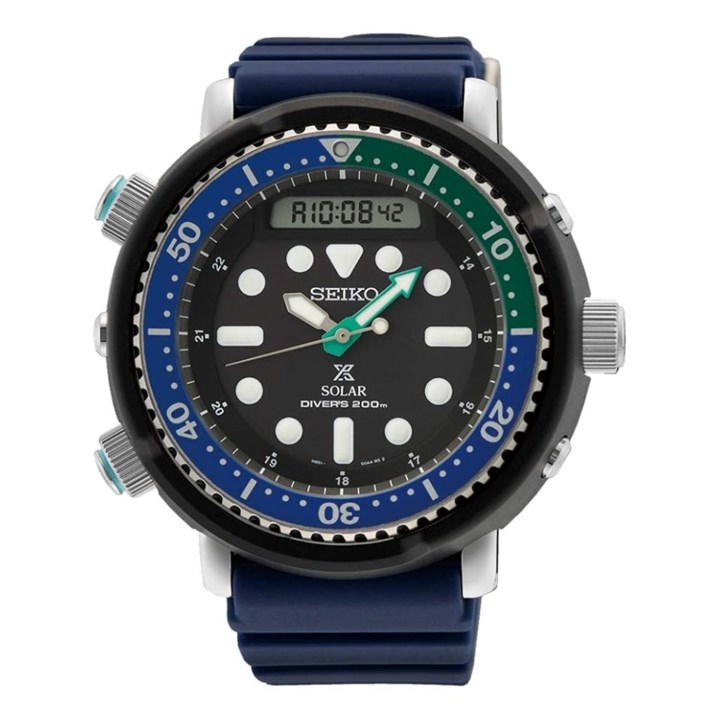 Seiko Prospex SNJ039P1 'Tropical Lagoon' Hybrid Diver's Watch - Special Edition - W25358