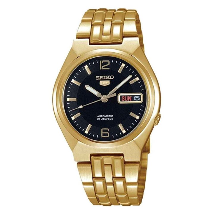 Seiko 5 SNKL66K1 Gold Plated Bracelet Watch - W25479