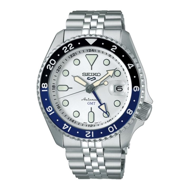 Seiko 5 Sports SSK033K1 SKX GMT Bracelet Watch - W25488