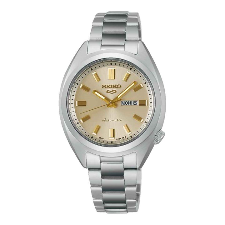 Seiko 5 Sports SRE023K1 SNXS 'Double Cream' Bracelet Watch - W25534