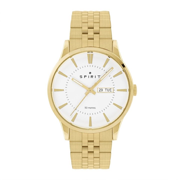 Spirit SP3010 Gold Plated Bracelet Watch - W27125