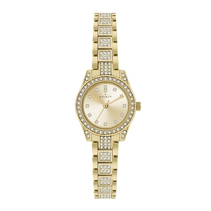 Spirit SP4020 Gold Plated Stone Set Bracelet Watch - W27167