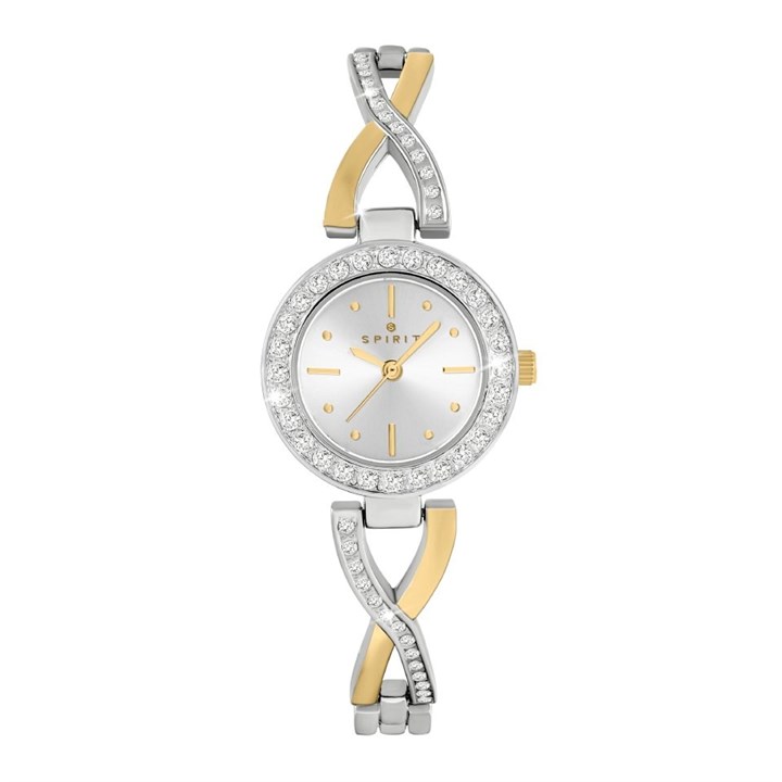Spirit SP4033 Two Tone Bangle/Bracelet Watch - W27170