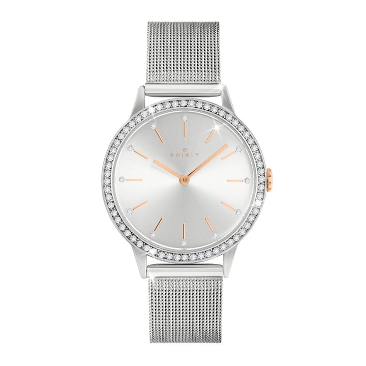 Spirit SP4037 Stone Set Mesh Bracelet Watch - W27179