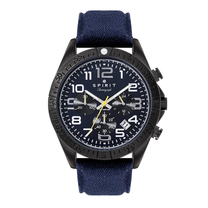Spirit SP1016 Blue Canvas Strap Watch - W27191