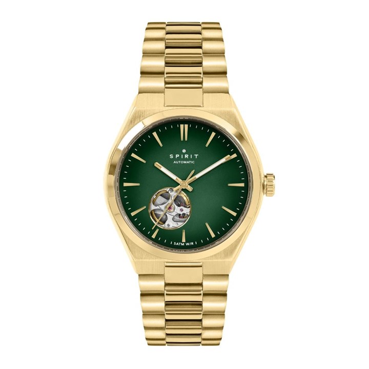 Spirit SP3038 Automatic Gold Tone Bracelet Watch - W27205