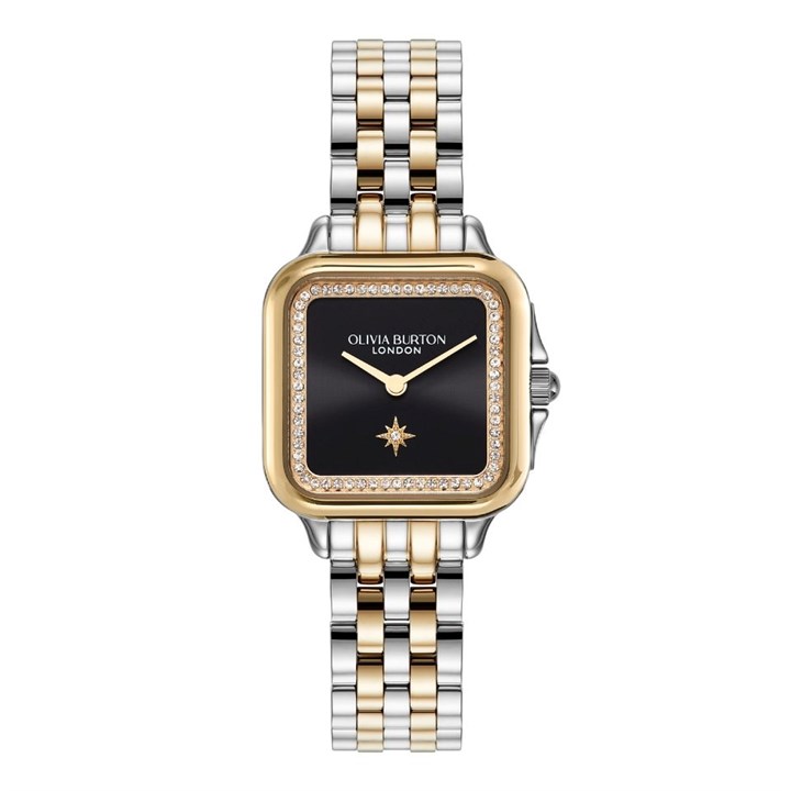Olivia Burton 24000124 Grosvenor Two Tone Bracelet Watch - W28144