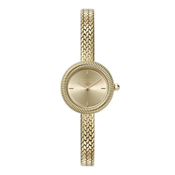 Olivia Burton 24000279 Finery Mesh Bracelet Watch - W28179