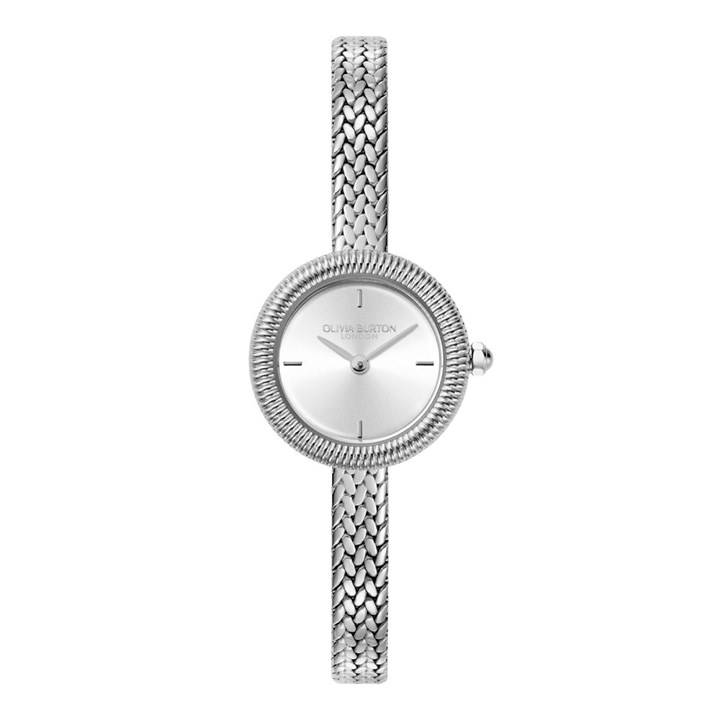 Olivia Burton 24000278 Finery Mesh Bracelet Watch - W28180