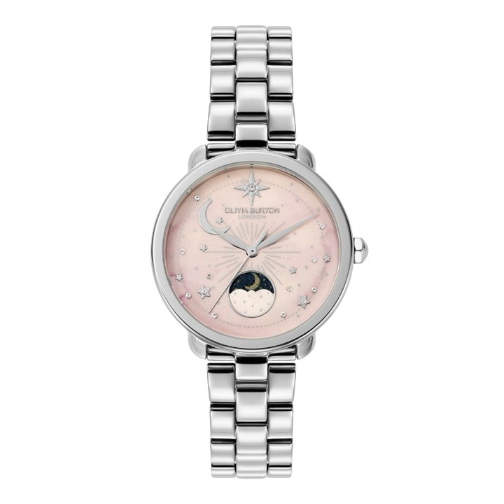 Olivia Burton 24000297 Moonphase Bracelet Watch - W28181