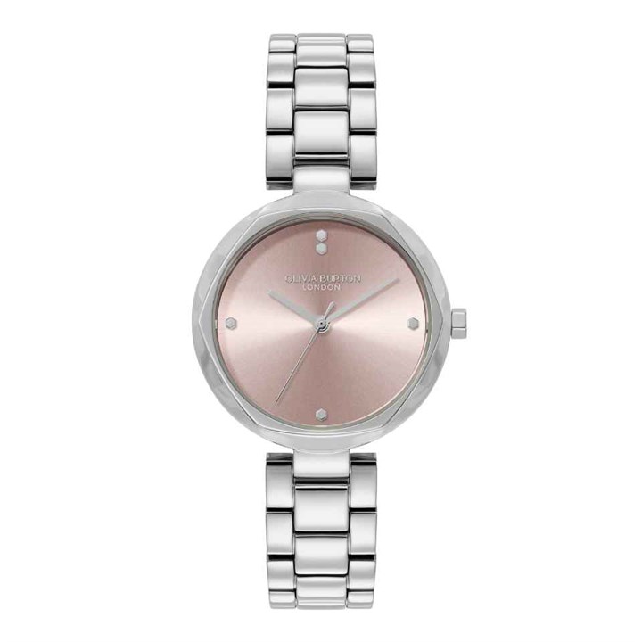 Olivia Burton 24000259 Dimension T-Bar Bracelet Watch - W28214