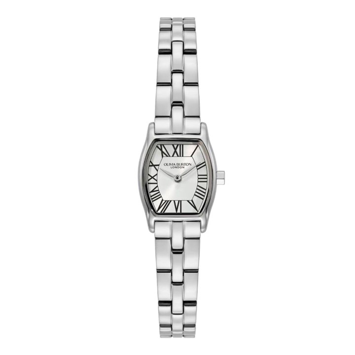 Olivia Burton 24000389 Cambridge Stainless Steel Tonneau Case Bracelet Watch - W28219
