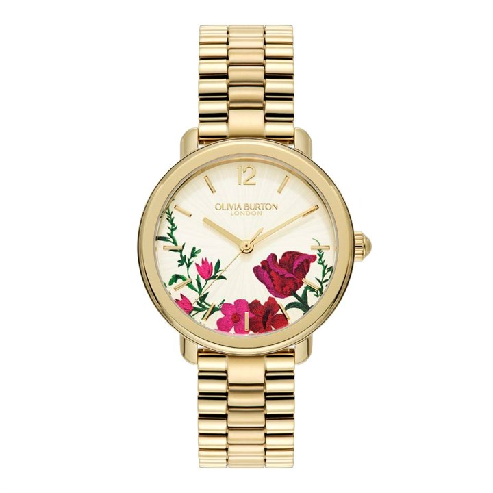 Olivia Burton 24000206 Vintage Floral Bracelet Watch - W28242