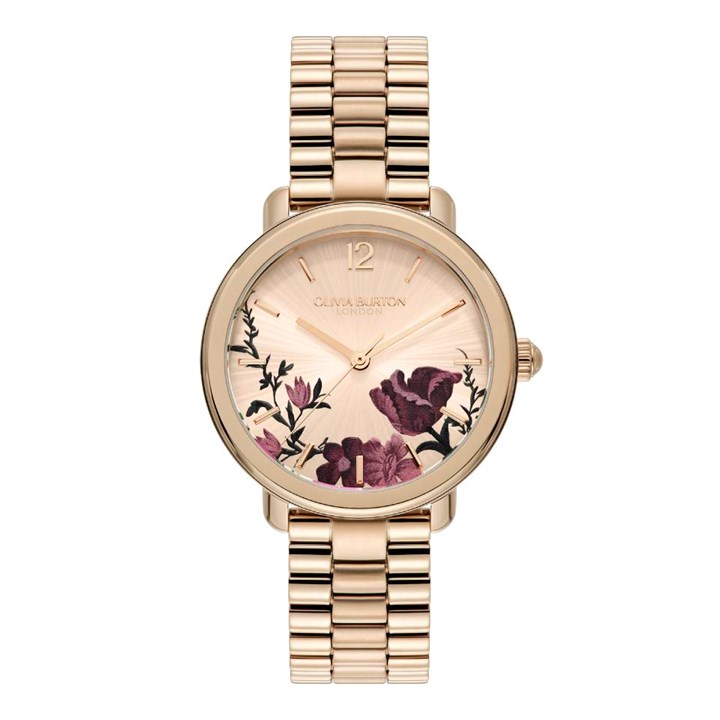 Olivia Burton 24000207 Vintage Floral Bracelet Watch - W28243