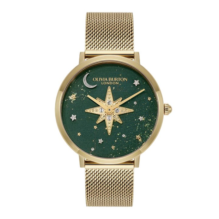 Olivia Burton 24000323 Celestial Mesh Bracelet Watch - W28247