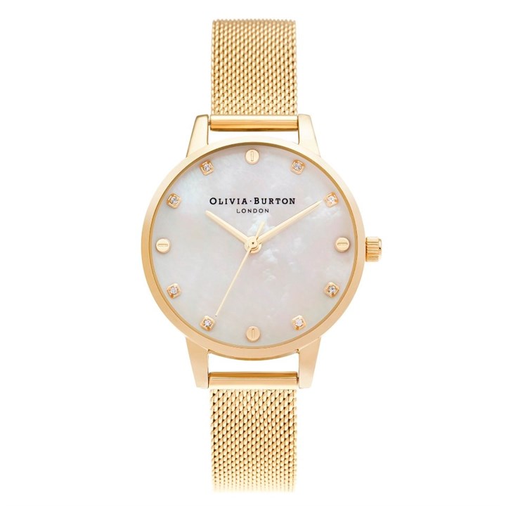 Olivia Burton OB16SE08 Classics Mesh Bracelet Watch - W2892