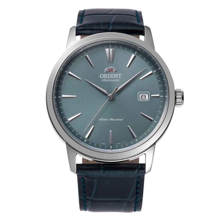 Orient RA-AC0F14L Automatic Blue Leather Strap Watch - W29104