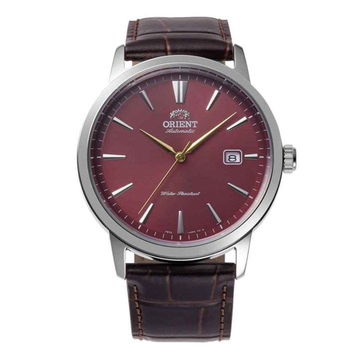 Orient RA-AC0F15R Automatic Brown Leather Strap Watch - W29105