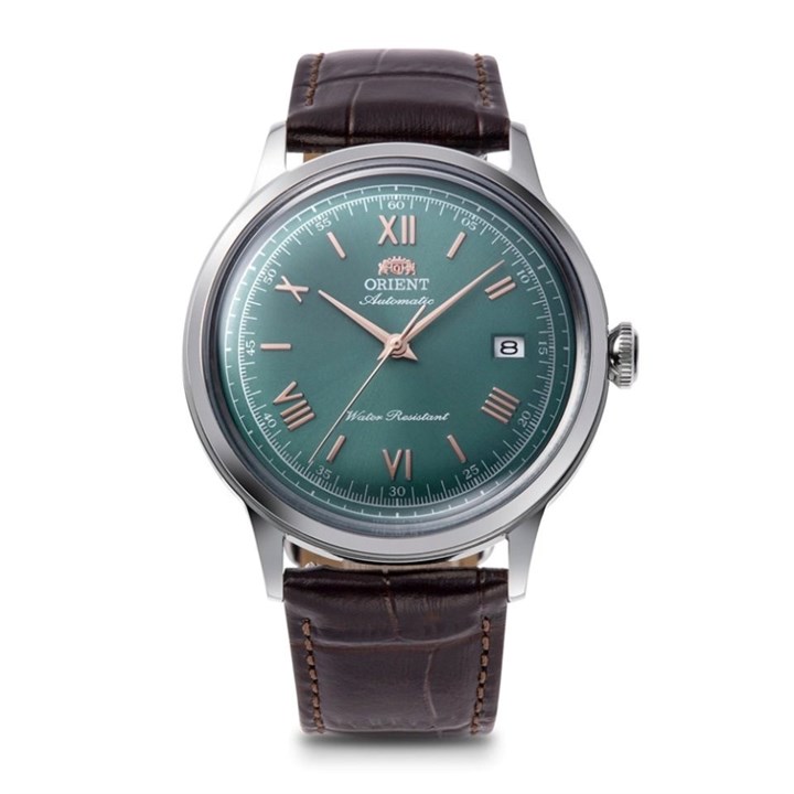 Orient RA-AC0023E30B Bambino Automatic Brown Leather Strap Watch - W2980