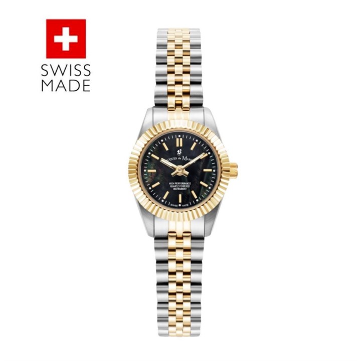 Jacques du Manoir JWL05105   Inspiration Two Tone Bracelet Watch - W3094