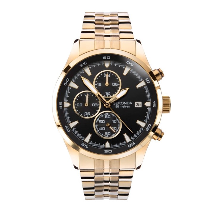 Sekonda 1803 Gold Plated Bracelet Watch - W31182