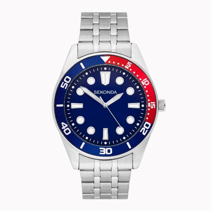 Sekonda 30315 Blue Dial Bracelet Watch - W31452