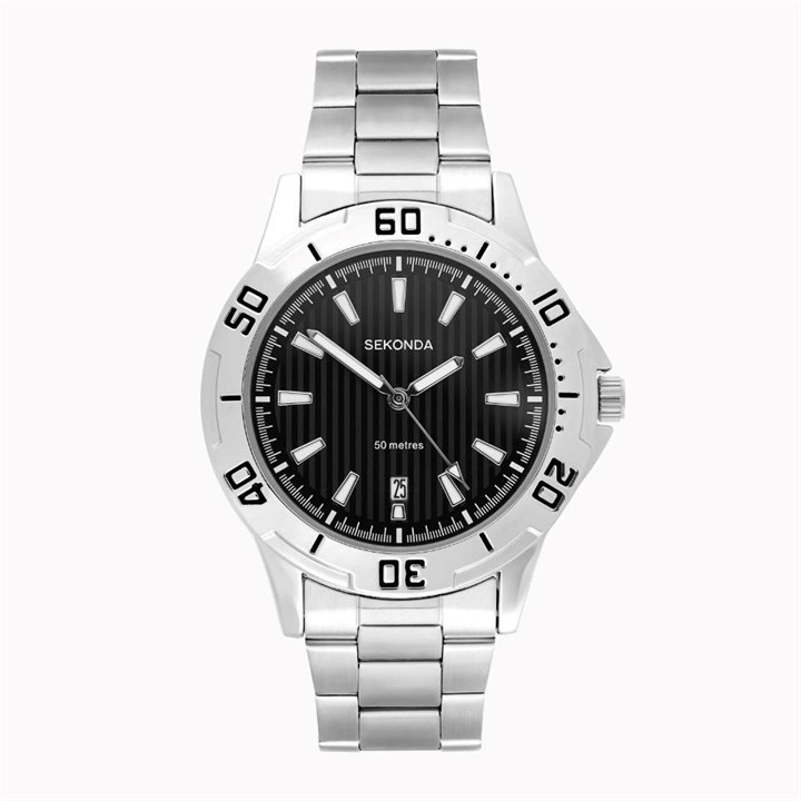 Sekonda 30327 Black Dial Bracelet Watch - W31463